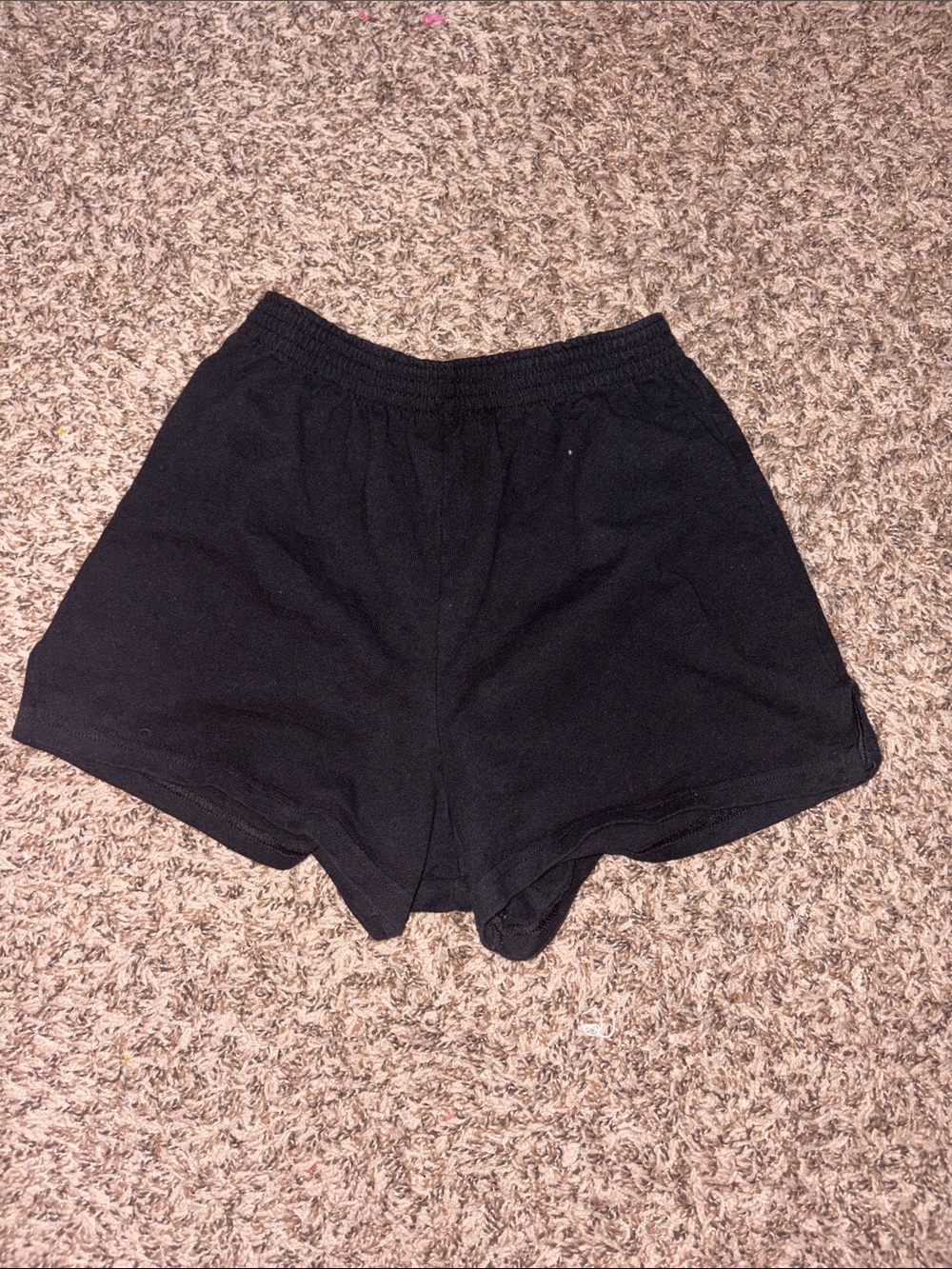 Soffe Black Women's Athletic Pull-On Shorts